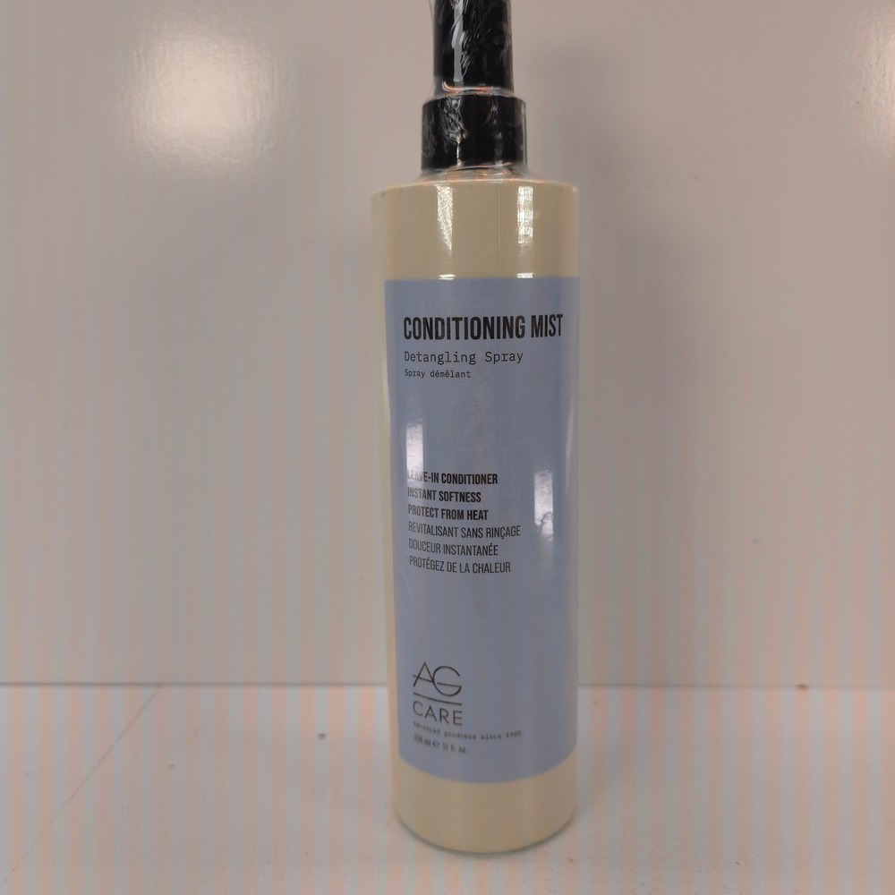 AG‎ Care Conditioning Mist Detangling Spray 12oz Leave-In Heat Protectant Vegan